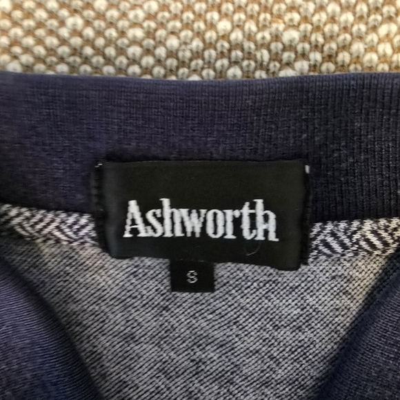 Ashworth Vintage Gold Polo/ Size Sm - Picture 3 of 8